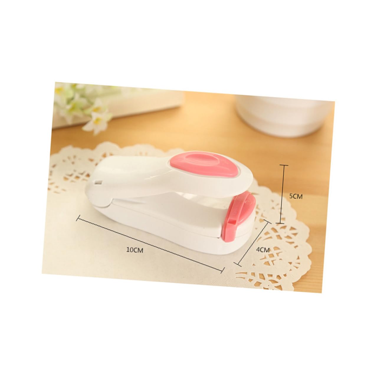 Cabilock Mini Portable Heat Sealer Machine Handheld Bag Sealer Tool for Plastic Bags Easy Operation for Food and Household