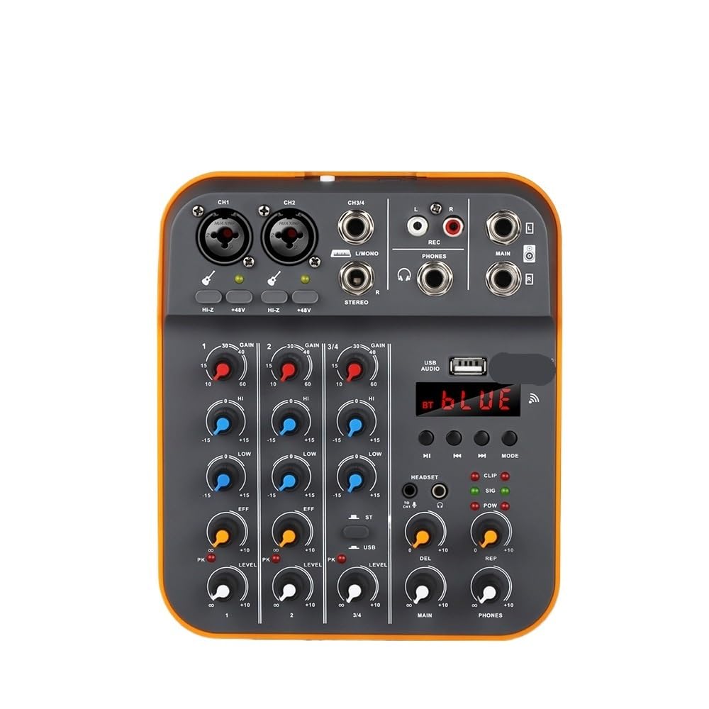 Console de mixage DJ avec effet réverbération et Bluetooth 5.0 - 7