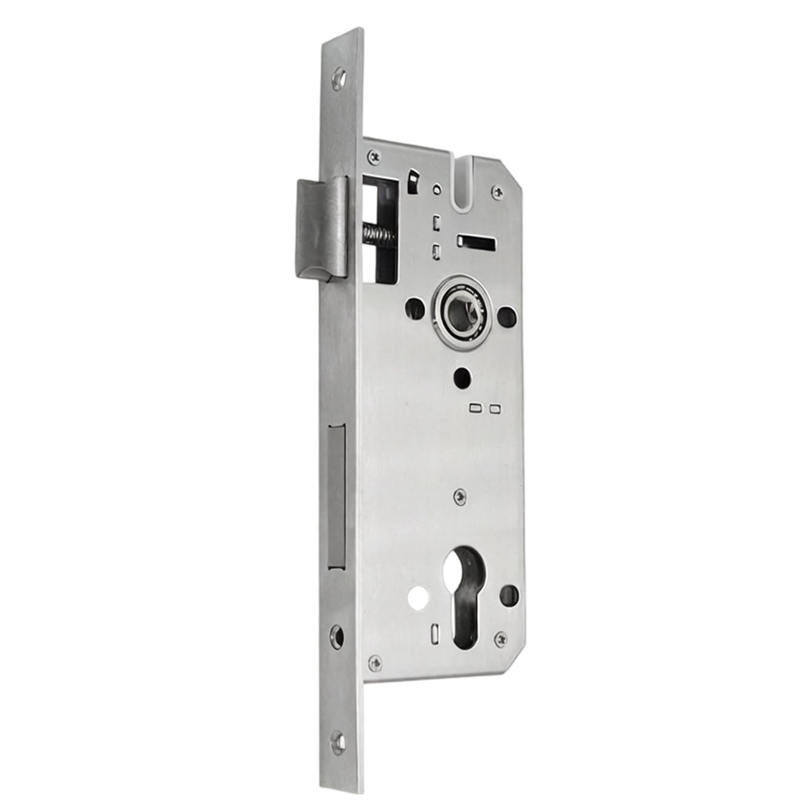 Tsophreniq B 85 Type Door Hardware Ody Narrow Stile Mortise Ody In Aluminum Alloy For Courtyard And Aluminum Door Service Use Embedded Mortise Narrow Stile Hardware Latch Mechanism Courtyard Replacement Entry