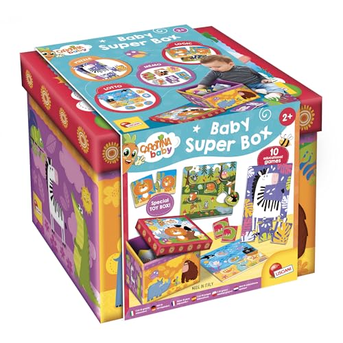 Boîte colorée CAROTINA BABY Lisciani, l'activité d'apprentissage ludique au salon