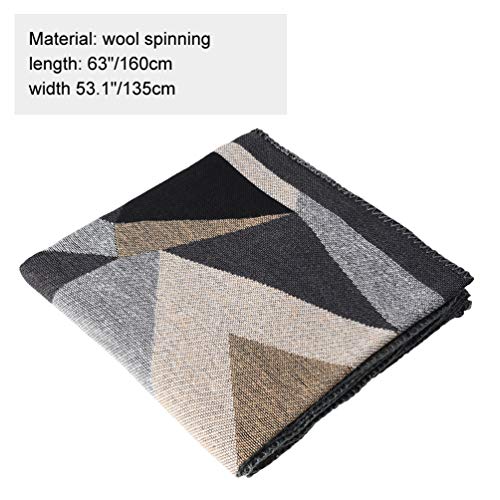 VBG VBIGER Women Winter Scarf Wrap Reversible Oversized Poncho Cape Cardigan Knitted Coat - Thumbnail 6