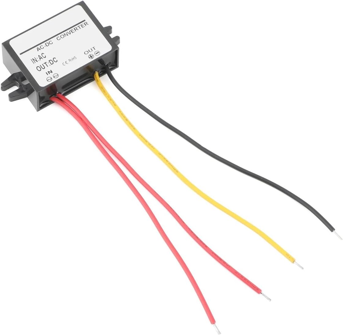 AC 24V to DC 24V AC-DC Power Converter 1A 2A 3A 5A 6A Voltage Regulator Power Supply Module Transformer for Car(3A Large Plastic)