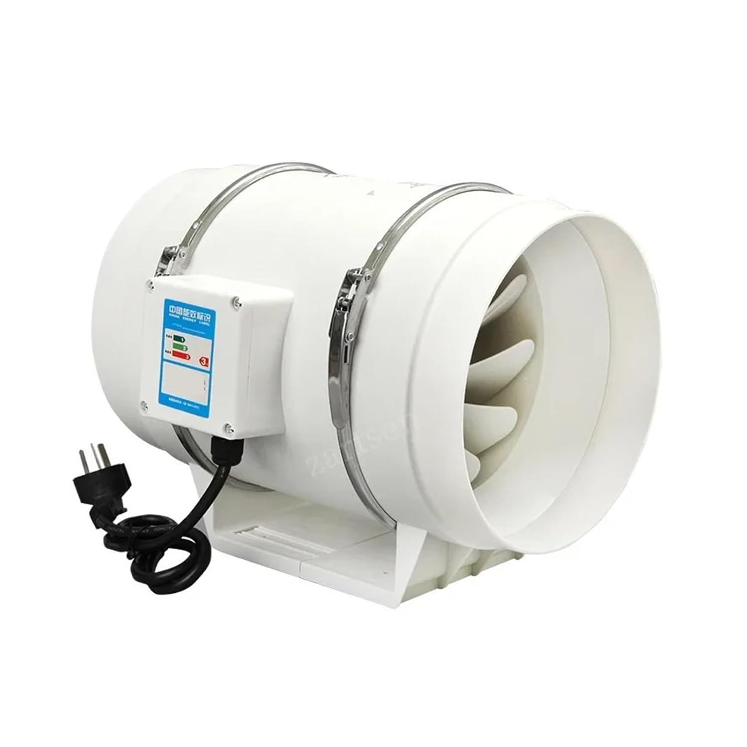 4-inch 220V Exhaust Fan Silent Inline Ventilation Wall Mounted(5inch 125mm)