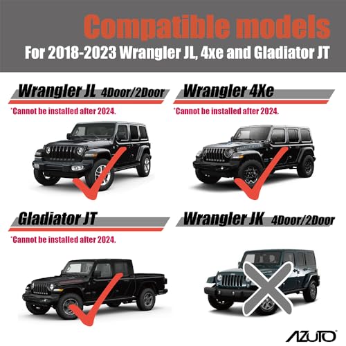 Lámpara LED para asiento delantero Jeep Wrangler JL 2018-2023 miniatura 2