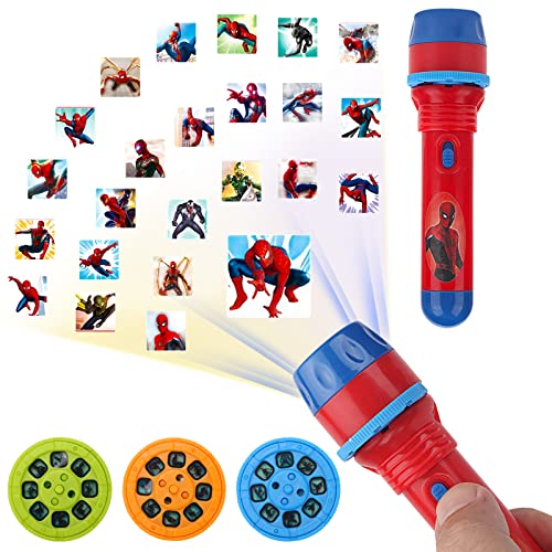 Proyector de linterna para niños, Proyector de antorcha, linterna niños, Linterna proyector de diapositivas, 24 imágenes diferentes, linterna educativa lámpara, aprendizaje educativo