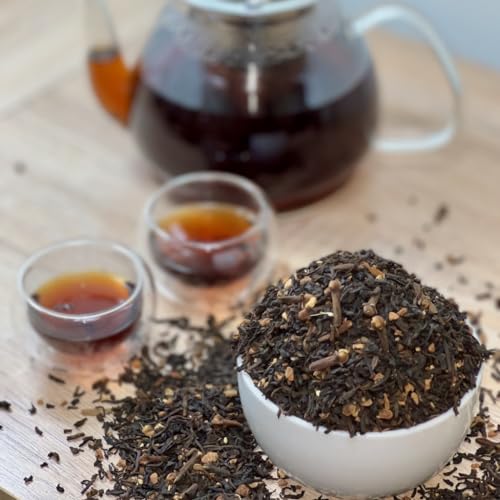 Té chai especiado de calabaza orgánico 4 oz miniatura 1