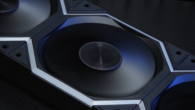 Image of Galaxy X3 120mm PC ARGB Computer Case Fans|Double Ring CD |Daisy-Chain|5V 4PIN PWM 2000PRM(Black Forward Triple Pack)