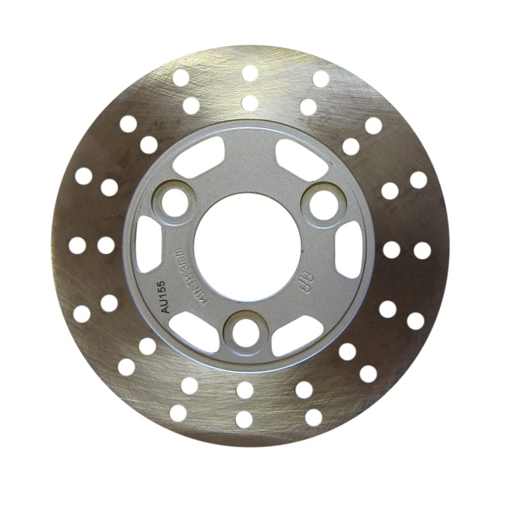 RedCap Front Disc Brake Rotor 3-Bolt Mount Compatible with GY6 50cc Gas Scooters TaoTao Roketa Jonway Peace Vento YY50QT-21 GATOR50 Moped Chinese