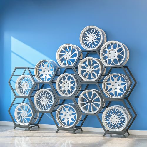 Renvan Heavy Steel Wheel Display Rack