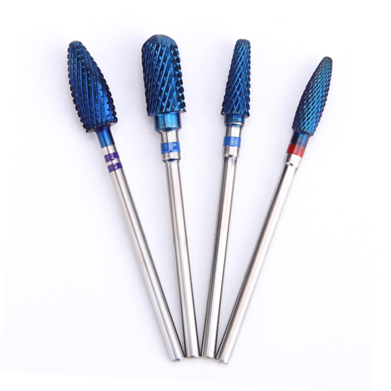 Healvian 3 Pz punte diamantate per unghie strumenti per pedicure strumenti per unghie forniture per unghie strumenti per punte da trapano per lima per unghie diamante gel