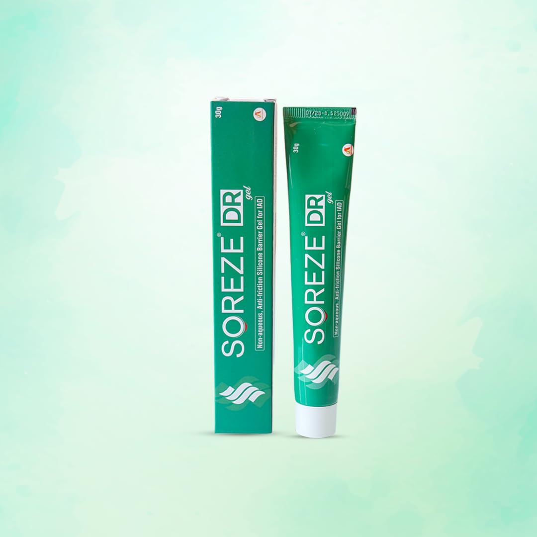 Soreze Diaper Rash Gel | Treatment and Prevention of Baby and Adult Diaper Rashes | Dermatologically Tested | Pack of 1-30gm (30gm Each)