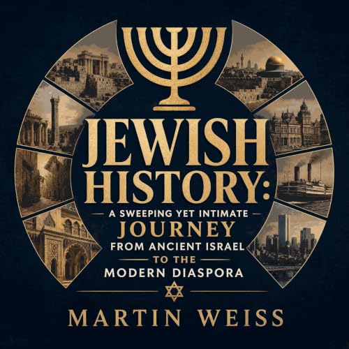 『Jewish History: A Sweeping Yet Intimate Journey From Ancient Israel to the Modern Diaspora』のカバーアート