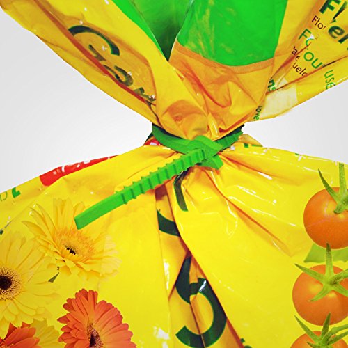 Ut-Wire Utw-Qk20-Gn Q Knot Outdoor Garden Reusable Soft Tomato Rose Plant Herb Cable Tie, Green 20-Pieces, #TOP4