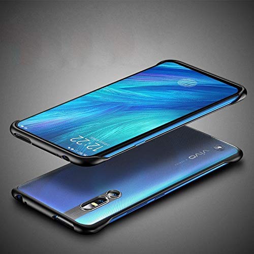 Image of REALCASE Vivo V15 Pro Back Cover | Ultra Thin Frameless Matte Hard Shock Proof TPU | Bumper Case Back Cover for Vivo V15 Pro (F-Red)