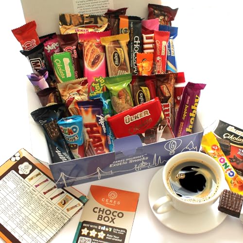 Ceres Gourmet International Chocolate Variety Box 31 Pieces, Full-Size Foreign Chocolates And Candies And Bars thumb #6