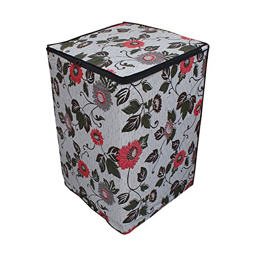 Image of DREAM KING Waterproof & Dust-Proof Top Loading Fully Automatic Washing Machine Cover Suitable for 8 kg, 8.2 kg, 8.5 kg (66 x 102 x 66 cms)