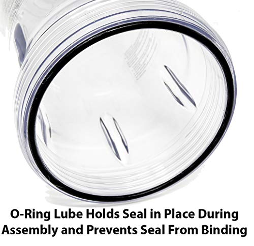 Kinetic Wares HHRING Fits GXWH40L, GNWH38S, GXWH30C, GXWH35F, GNWH38F (6 Pack) with Dow Molykote 111 O-Ring Lubricant and Scratch Free O-Ring Pick Tool - Thumbnail 6