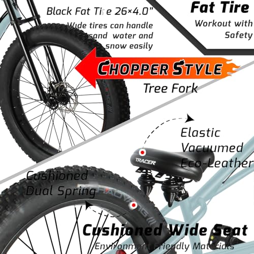 Tracer Siena 7-Speed Chopper Cruiser