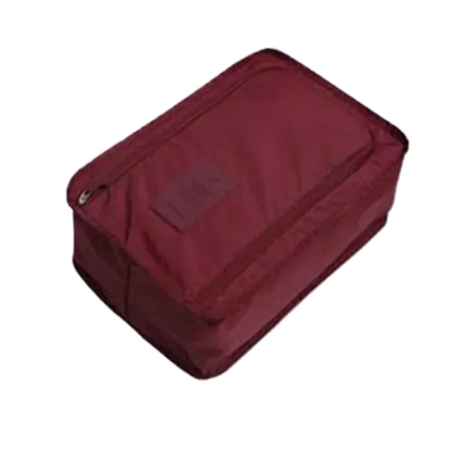 Organizer da viaggio per accessori da viaggio Borsa da viaggio portatile ginnastica, impermeabile e traspirante, for riporre singole scarpe, 6 colori(Dark red)