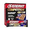 Enervit Competition Bar Red Fruits, Barrette Energetiche, Formula Tecnica, Adatte Durante Attività ad Alta Intensità, 22g di Carboidrati, Gusto Frutti Rossi, VeganOK, Senza Glutine, 12 Barrette da 30g