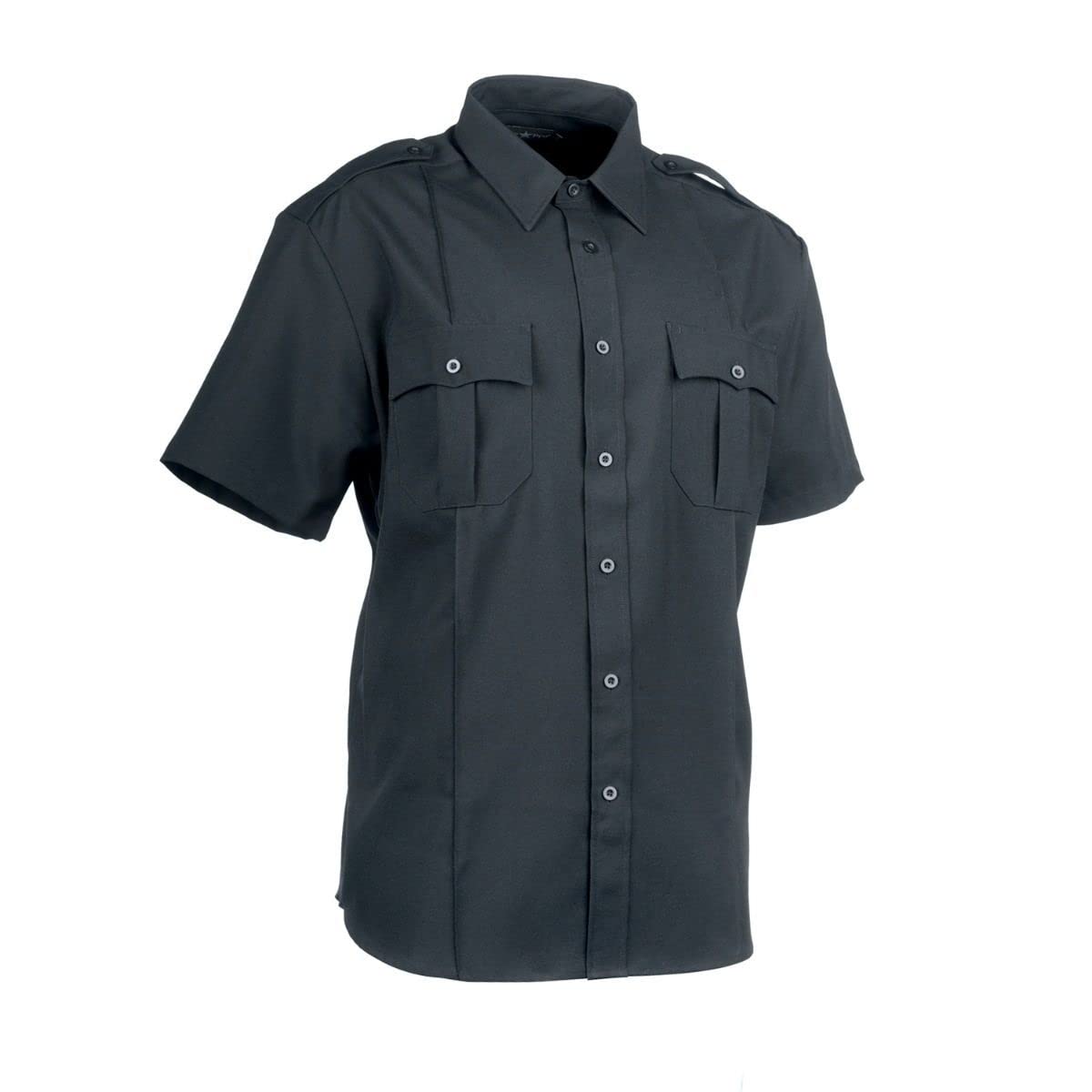 First ClassMen's Polycotton Short Sleeve Uniform Shirt - Tactical Work Utility and Safety Security Shirt