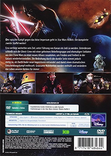 Star Wars Rebels Temporada 2 Pack Completo en DVD 3