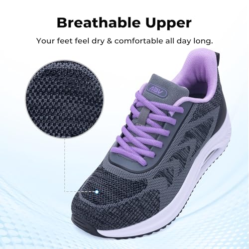 Image of Womens Arch Support Walking Shoes Plantar Fasciitis Orthotic Sneakers for Foot Pain Relief US Size 6-11