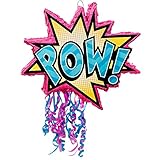 BirthdayExpress Superhero Girl Pull-String Pinata