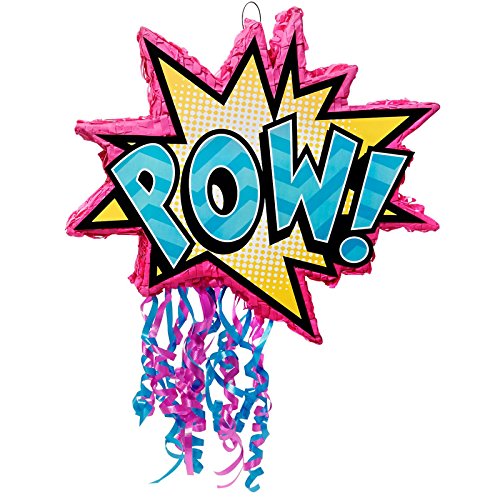 Superhero Girl Pull-String Pinata