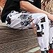 Pantalones Streetwear para Hombre Deporte Holgado Guapo Hip-Hop Pantalones cómodos Transpirables Resistentes...