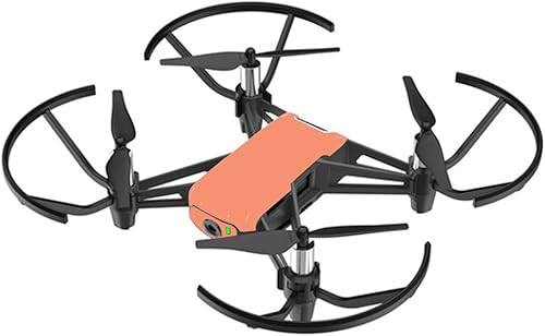 MightySkins Skin compatible con DJI Ryze Tello Drone - Melocotón sólido | Funda protectora de vinilo duradera y única | Fácil de aplicar, quitar y