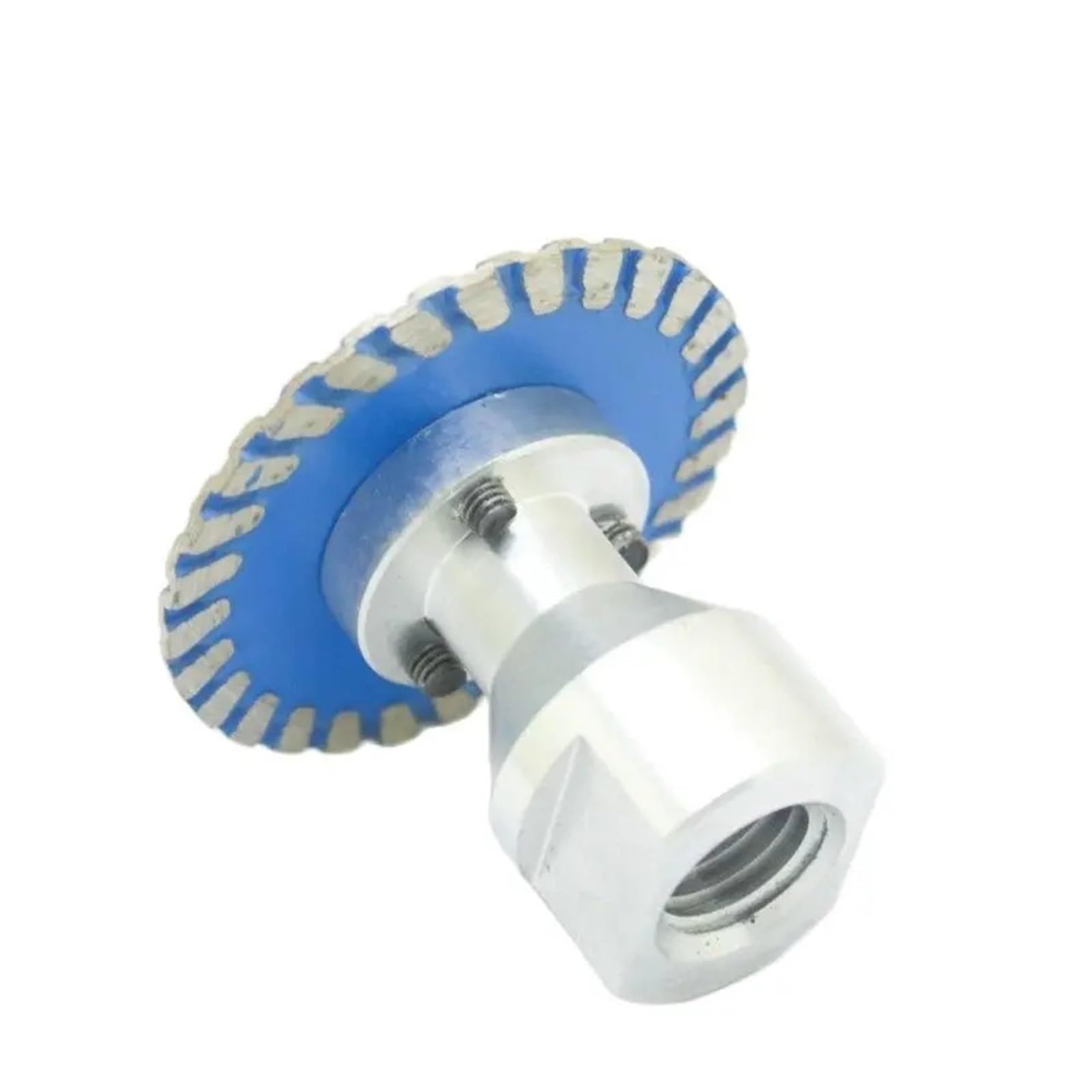 Mini sega diamantata da 75 mm Filettatura BIade M14 con disco da taglio turbo a flangia rimovibile for utensile for calcestruzzo in pietra di marmo granito