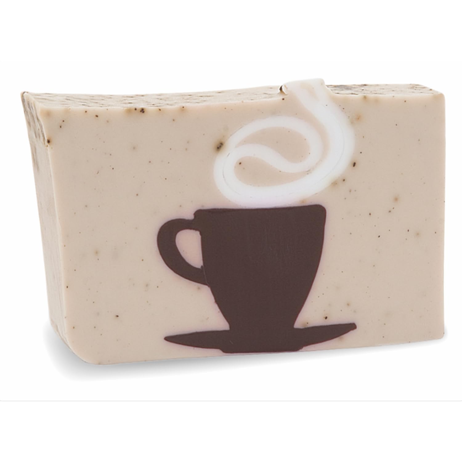 Primal Elements Glycerin Bar Soap | Helps All Skin Types, Sensitive, Oily & Dry Skin | NO PARABENS, VEGAN, GLUTEN FREE, 100% VEGETABLE BASE - (Café Au Lait)