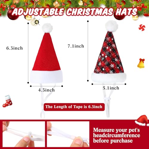 Sadnyy 4 Pack Disfraz Navideño para Perros Pequeños miniatura 3