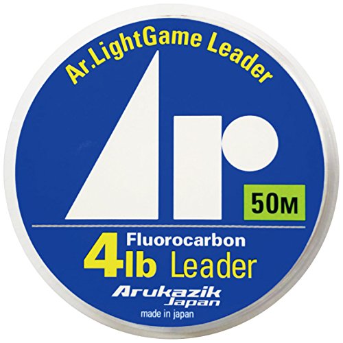 Línea de Pesca Arukazik Japan Fluorocarbono 50 m 4 lb miniatura 1