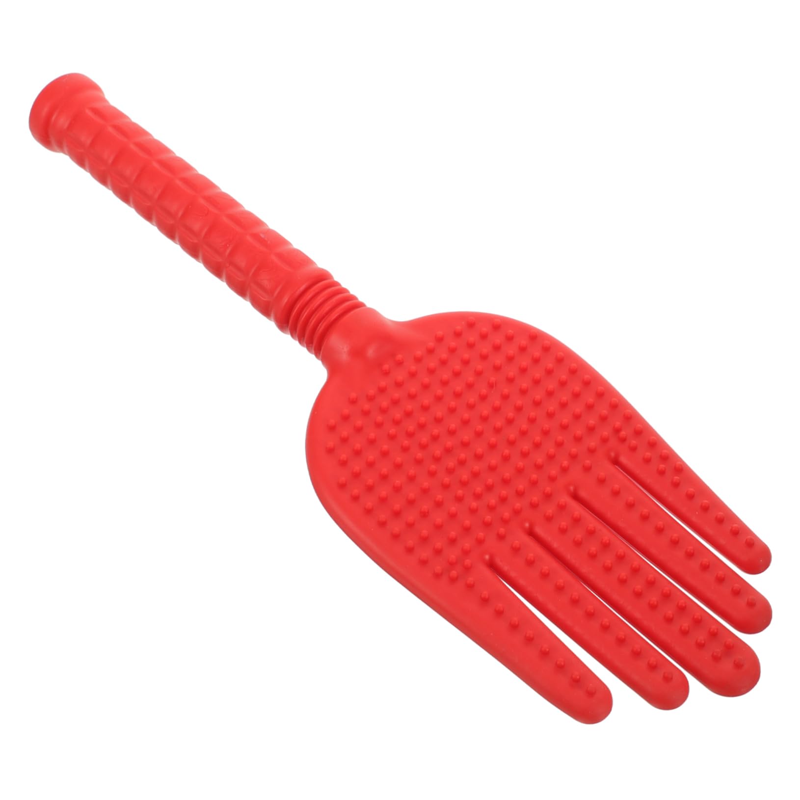 BESTYASH 4 Stück Praktischer Handmassager mit Fingerdesign Schulter und Nackenmassagegerät für Hause Büro Ergonomischer Massage Pats für Beine und Füße Rutschfester