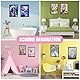 SPOKKI 4 Pack Diamond Painting Rahmen, Schwarz Diamond Painting Bilderrahmen 30x40, Diamond Painting Zubehör Magnet Bilderrahmen für Diamant Painting Bilder (Innenmaß 25x35cm)