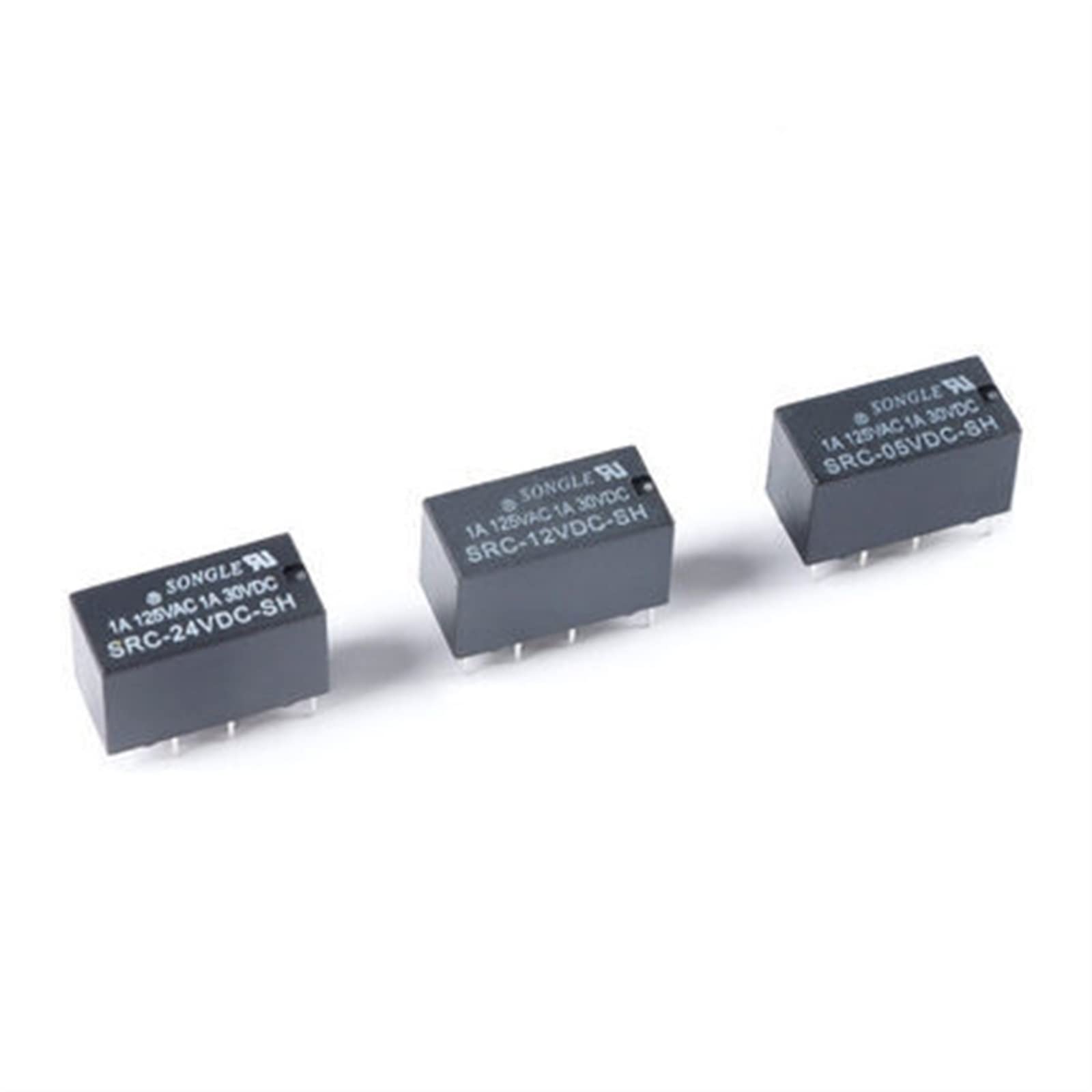 Relé de 8 pines SRC-05VDC-SH con bobina de 5V para un control electrónico estable