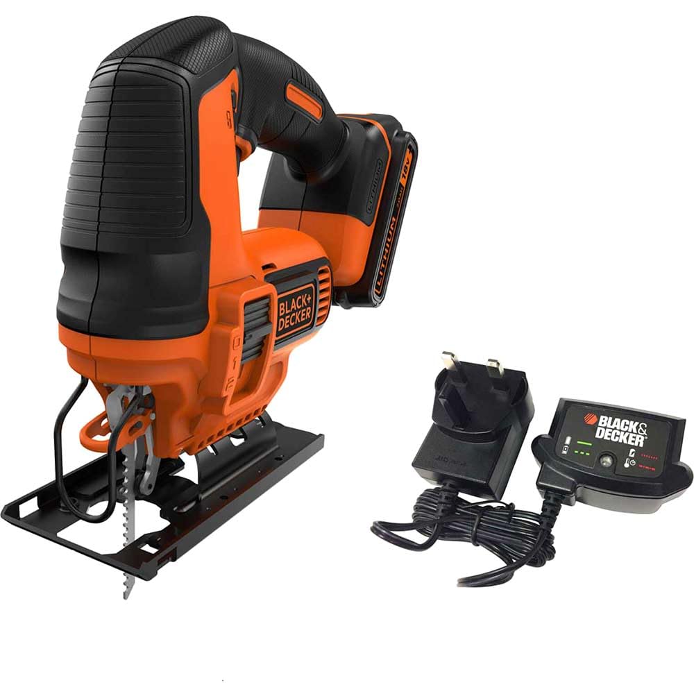 And Decker & Decker 18V Jigsaw 1 X 1.5Ah Black