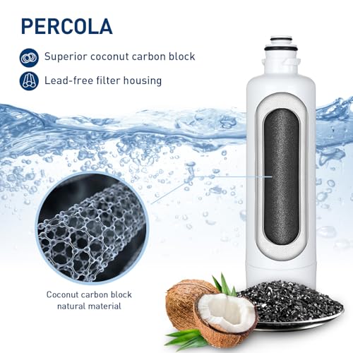 Image of 12033030 Refrigerator Water Filter, Replacement for Bosch Ultra Clarity Pro BORPLFTR50, 11032531, 11025825, 12028325, BORPLFTR55, WFC100MF, WFS200MF, B36CT80SNS, B36CL80ENS (White, 3 Pack)