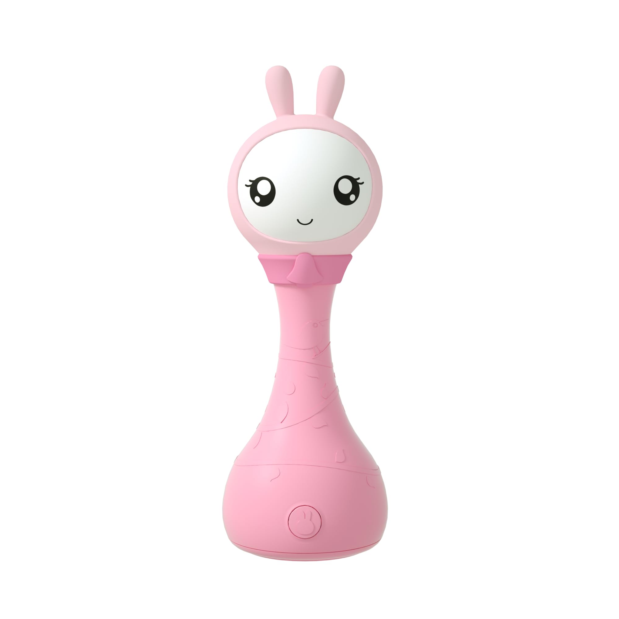 alilo Talking Bunny Baby Singing Musical Rattle, ABC/Number/Notes Learning, Mimicking Toys Repeats What You Say, Preloaded 90+ Quality Audio Content, 0-3-6-12-18-24 Months,1 Year Old Baby Gifts Pink — image 1