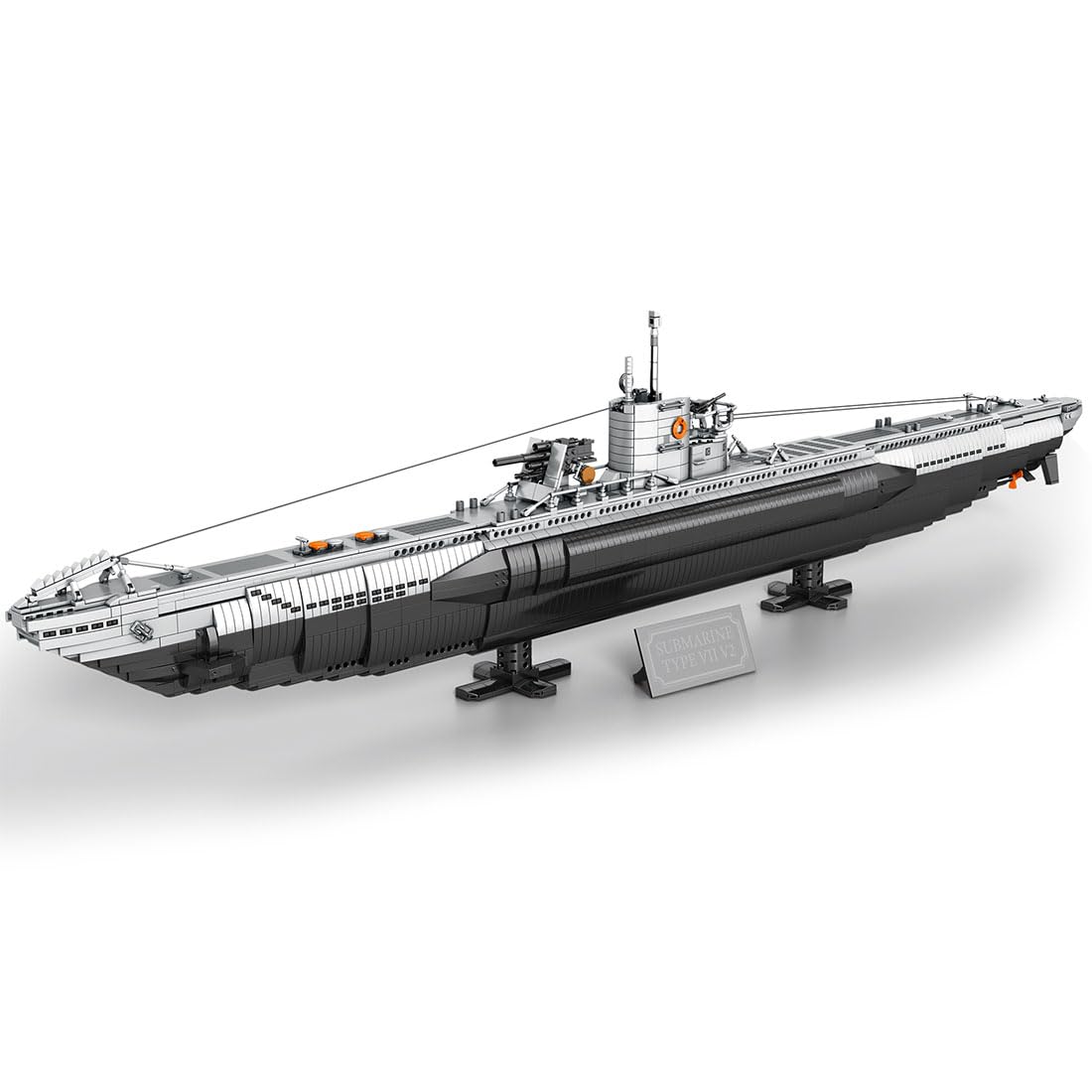 Amazon.com: XMBRICDIYY MOC Nuclear Submarine Building Blocks Set