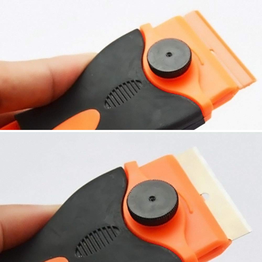 Set Di Raschietti Per Lama Di Rasoio In Plastica - Strumento Sicuro Per - Foto 8