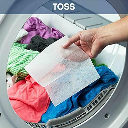 2 Pack of Lenor Tumble Dryer Fabric Conditioner Sheets Spring Awakening, 34 Sheets for Clean & Soft Fabrics and Essential Fragrance with Revitalising Scent - Image 6