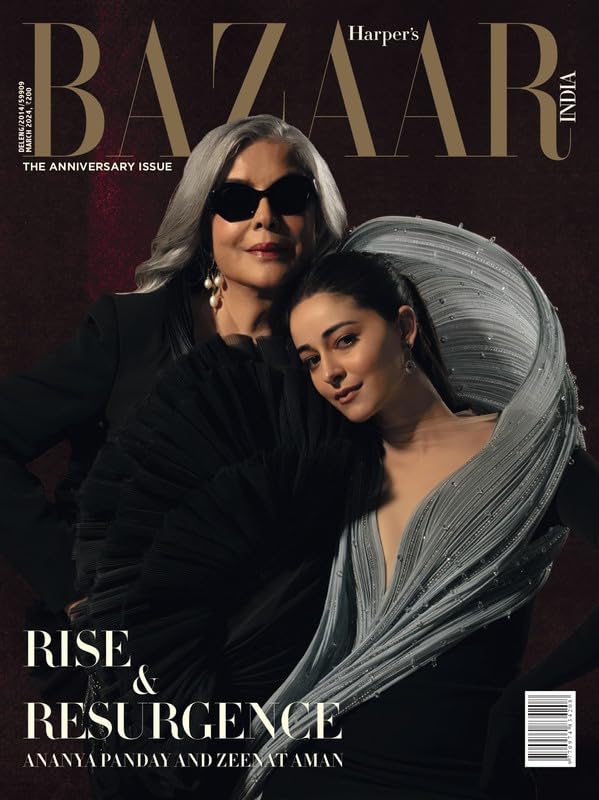 Harper's Bazaar India - March 2024 - Rise & Resurgence - Ananya Panday And Zeenat Aman