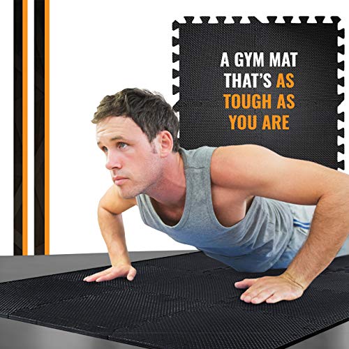 Foam Mats Interlocking Foam Floor Mats 20 Piece Large Gym Mat Exercise Mats Gym Flooring Floor Protector for Floor Mat… - Image 8
