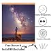 SWOODZ Poster Hanger 24x30 Poster Frame 24x18 Magnetic Poster Hanger Wood Poster Hanger For Art Work Movie Poster Frame