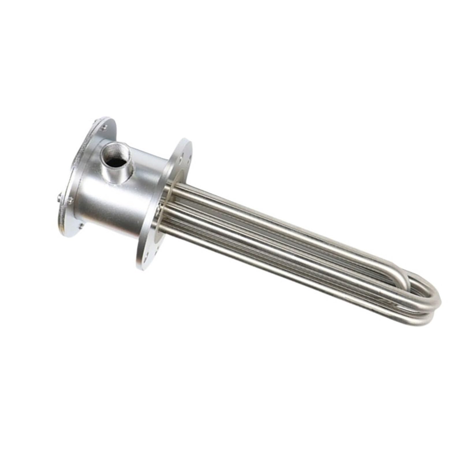 Evpeoetcpc 18Kw L660mm 3 Phase Immersion Water Heater, 380V Tubular Heater 115Mm Round Flange Electric Tubular Heating Element For Boiler(18Kw L660mm)