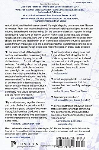 The Box: How the Shipping Container Made the World Smaller and the World Economy Bigger, Second Edition with a new chapter by the author : Levinson, Marc: Amazon.es: Libros