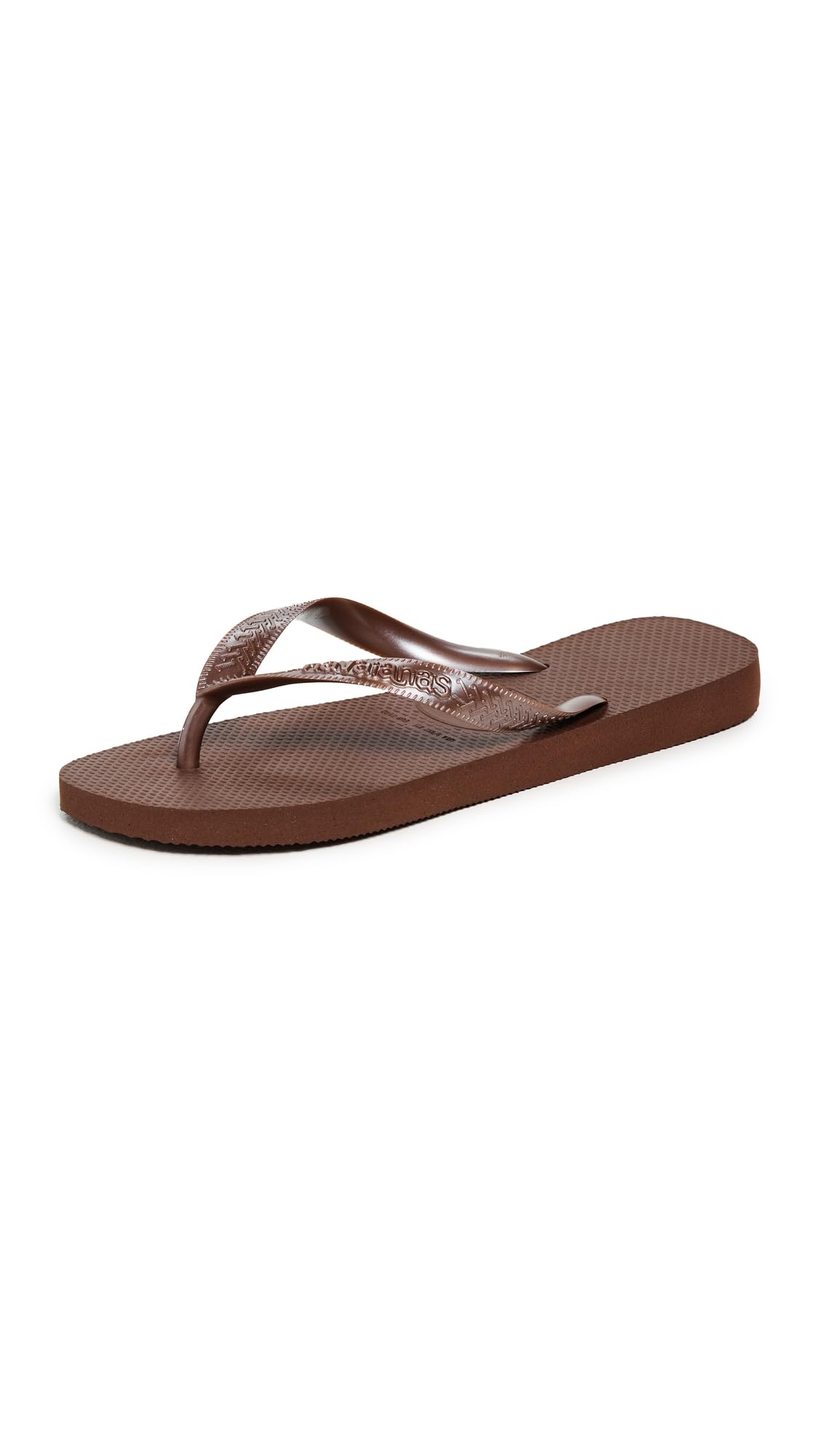 Havaianas Women's Top Tiras Flip Flop 6 Dark Brown